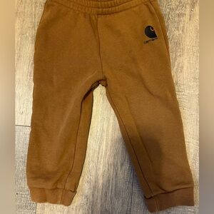 Toddler boys carhartt sweat pants